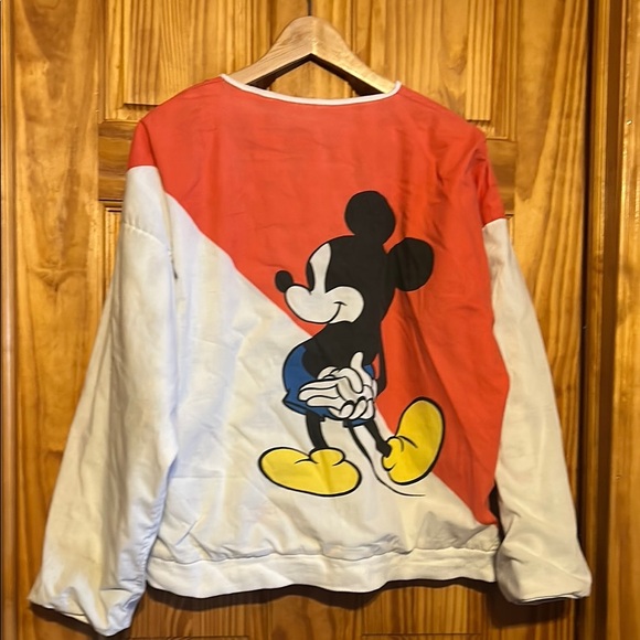 Mickey Mouse Reversible Color-block Sweatshirt - Picture 4 of 11